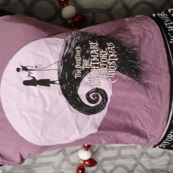 Purple nightmare before Christmas Pj set extra small - Picture 2 of 4